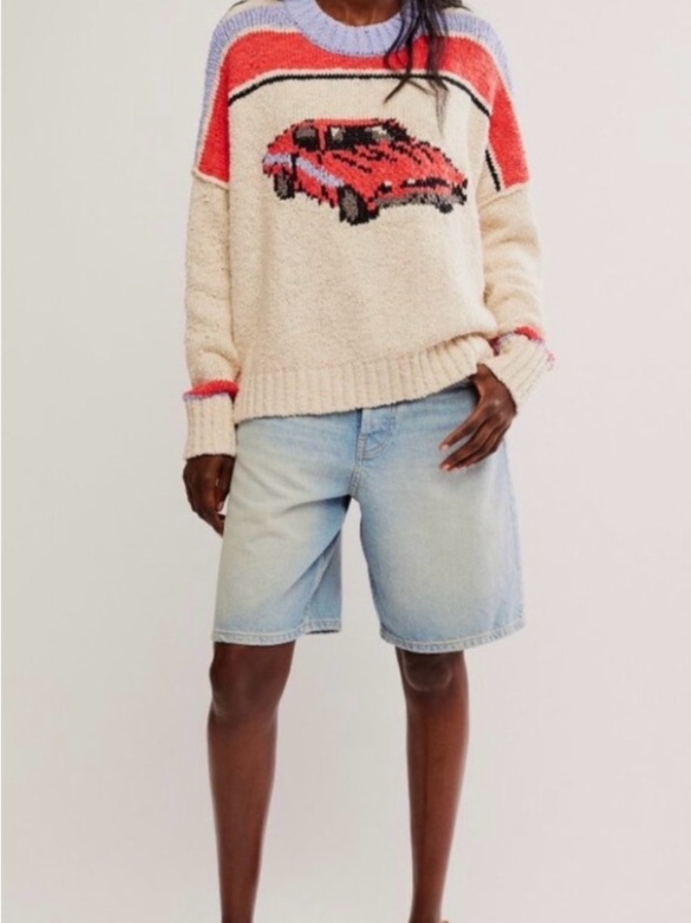 Free People Fast lane Sweater. - Picture 3 of 4